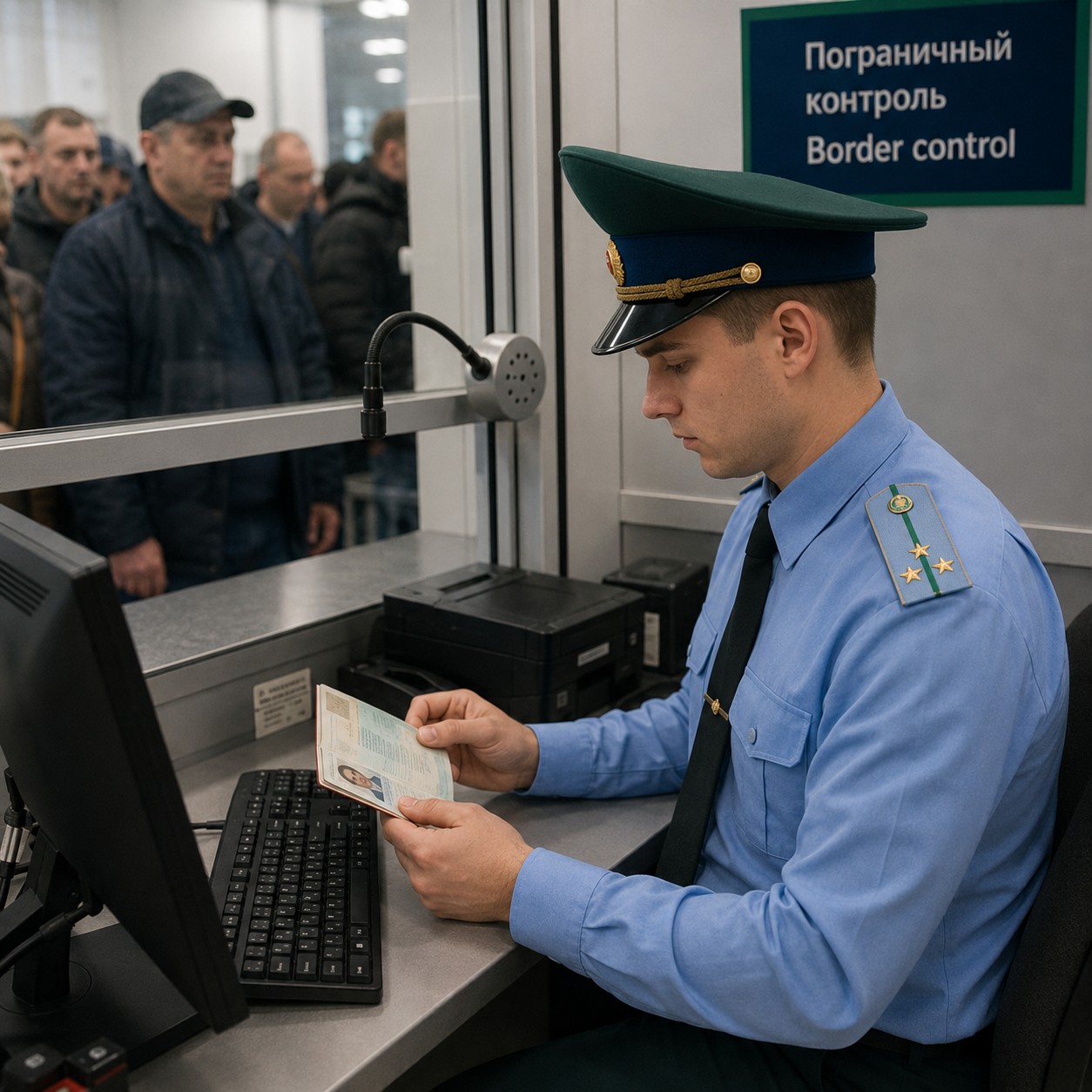 Сотрудник пограничного контроля